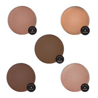 5 Cheekbone Beauty contour colours.